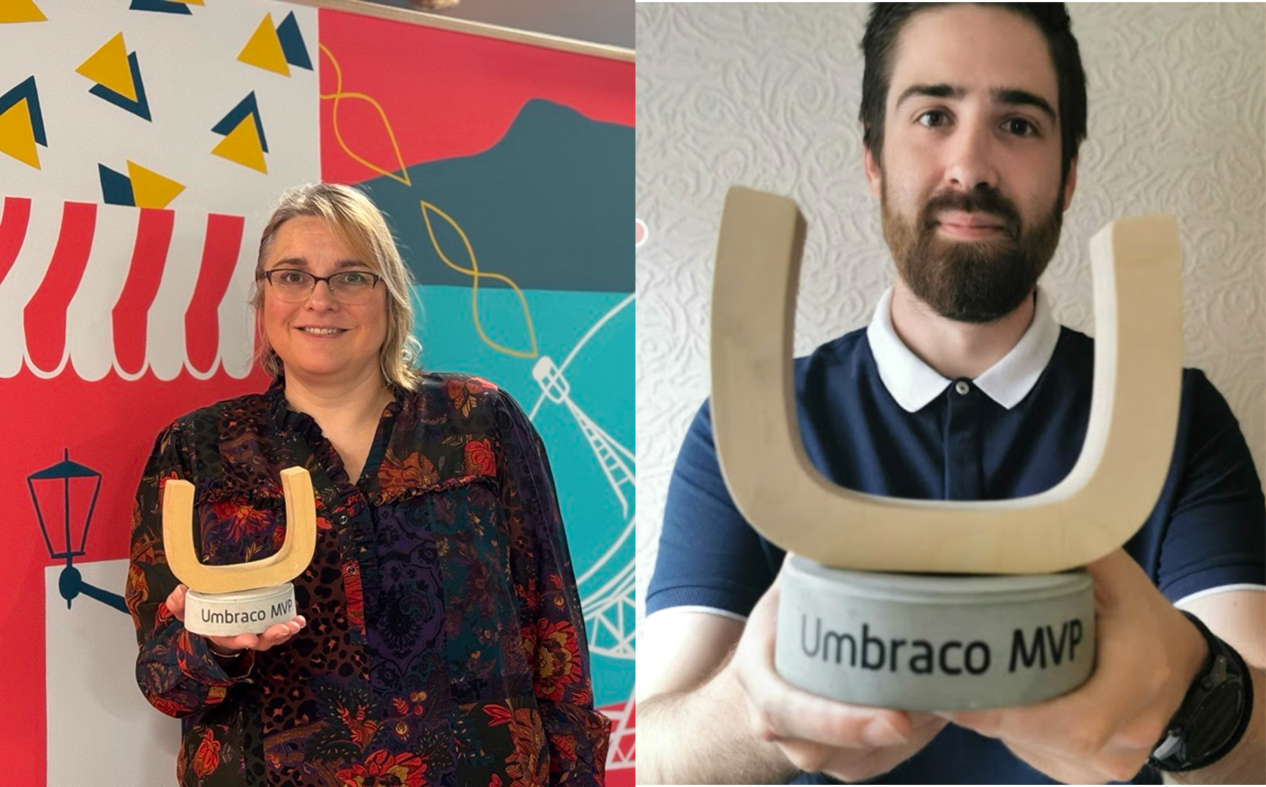 Rachel and Danny, Umbraco MVPs from our DevOps Team