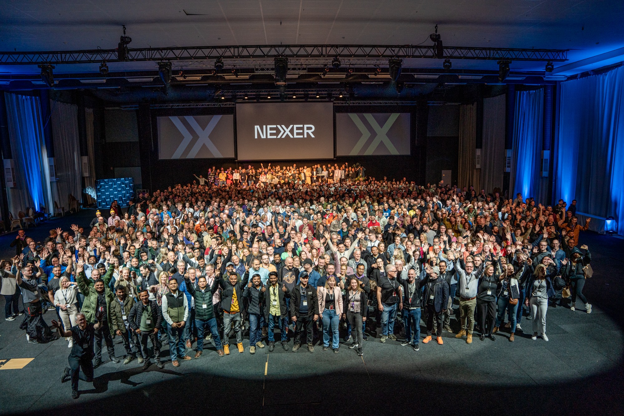 1300 colleagues from Nexer Group 