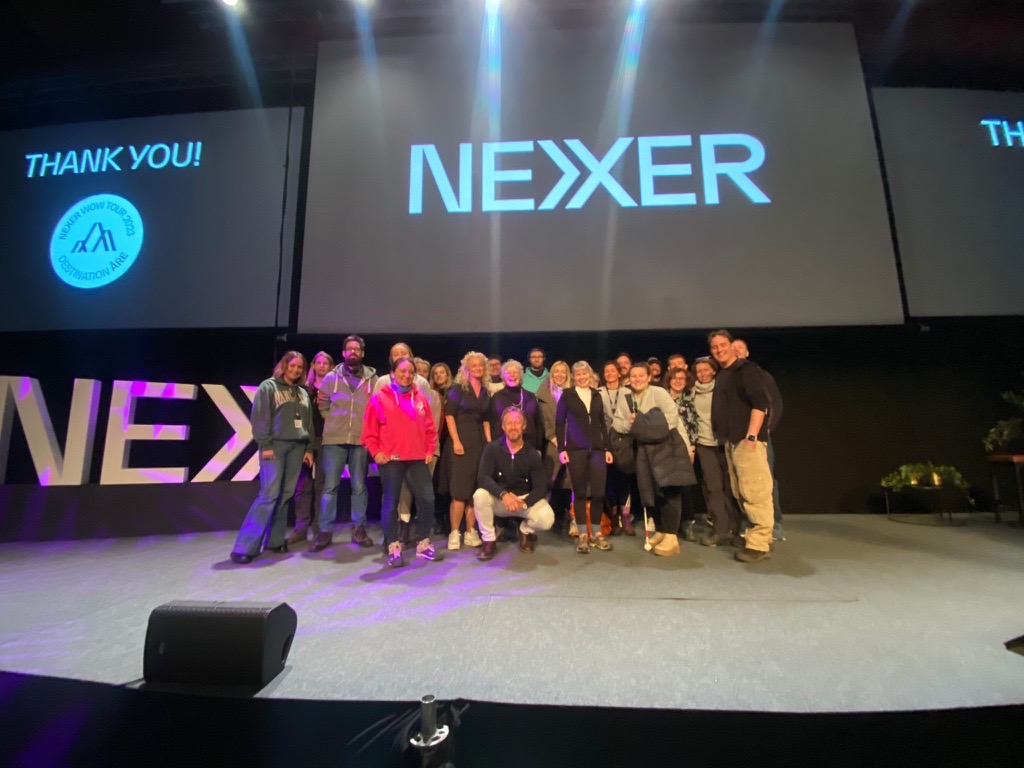 The Nexer Digital team with Nexer Group CEO Lars Kry