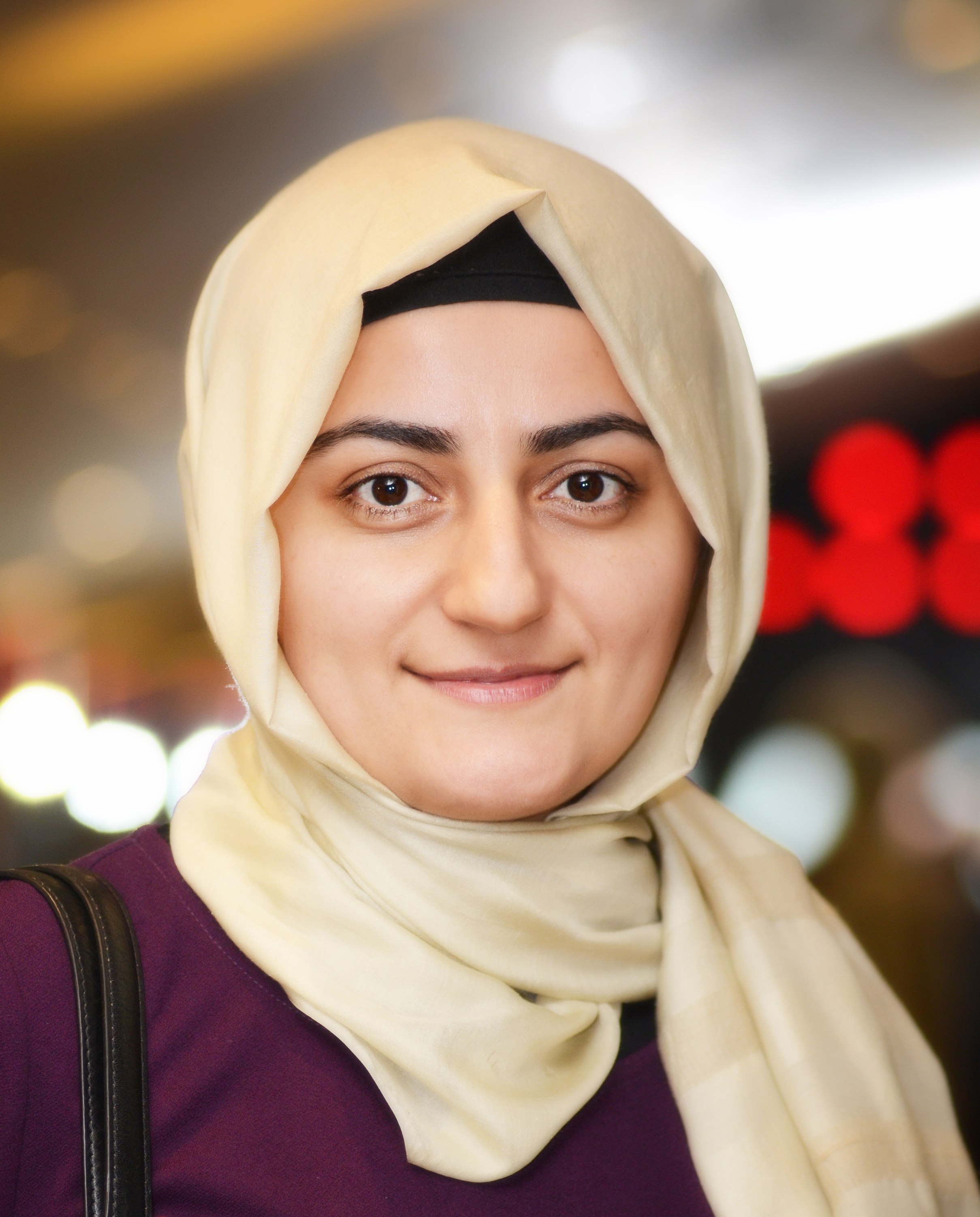 Dr Zeynep Engin smiles at the camera